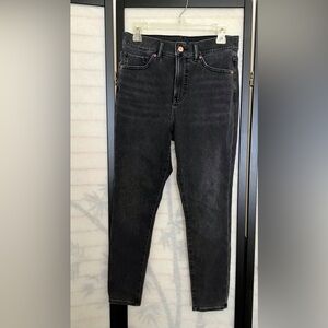 Express black skinny jeans
